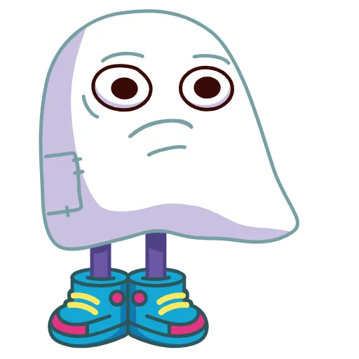 😦 Стикер «Ghost Martin» для Telegram