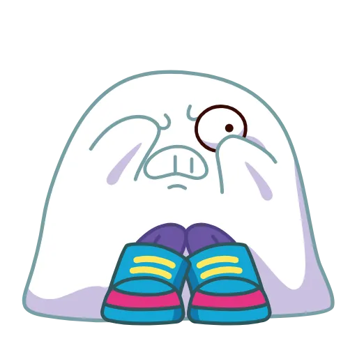 😬 Стикер «Ghost Martin» для Telegram