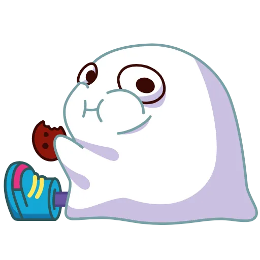 🍪 Стикер «Ghost Martin» для Telegram