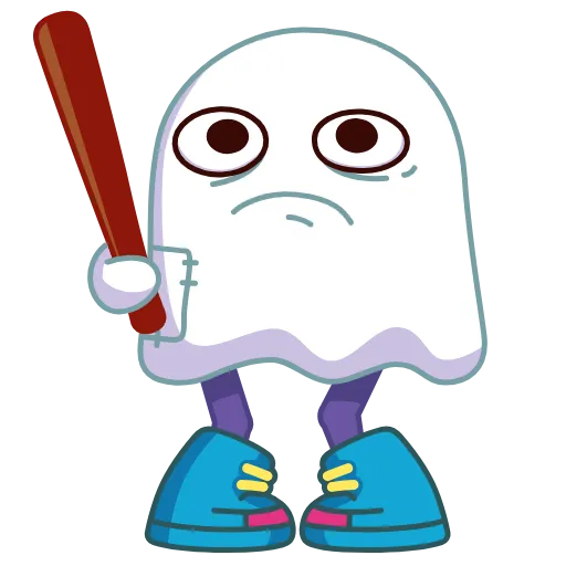 🤦‍♂️ Стикер «Ghost Martin» для Telegram