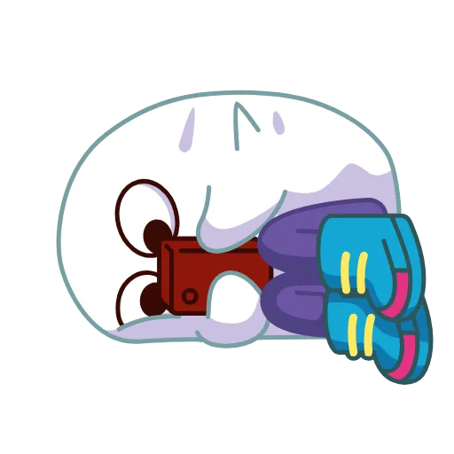😞 Стикер «Ghost Martin» для Telegram