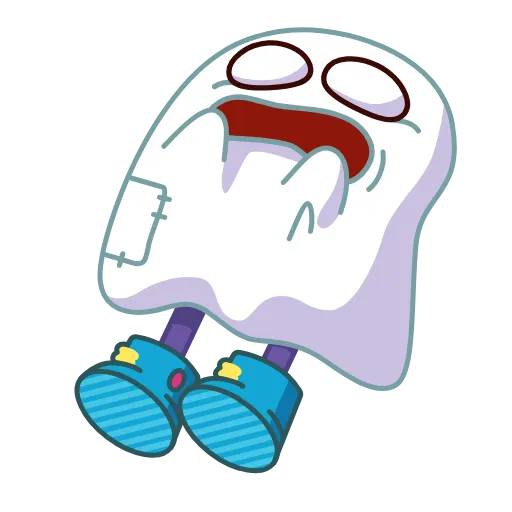 😬 Стикер «Ghost Martin» для Telegram