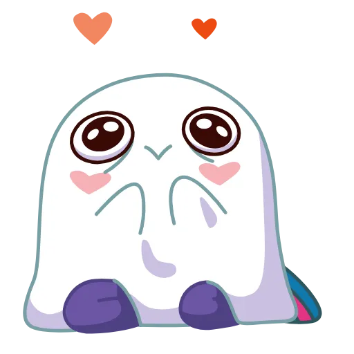 🥰 Стикер «Ghost Martin» для Telegram