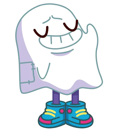 😌 Стикер «Ghost Martin» для Telegram