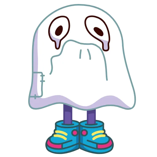 😢 Стикер «Ghost Martin» для Telegram
