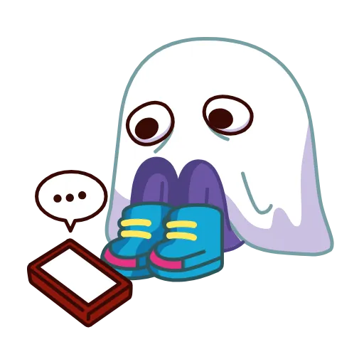 😟 Стикер «Ghost Martin» для Telegram