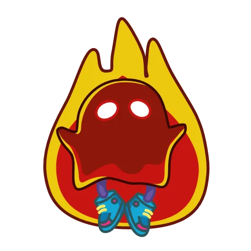 😈 Стикер «Ghost Martin» для Telegram