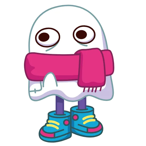 🥶 Стикер «Ghost Martin» для Telegram