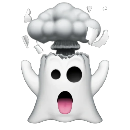🤯 Стикер «GHOST MEMOJI» для Telegram