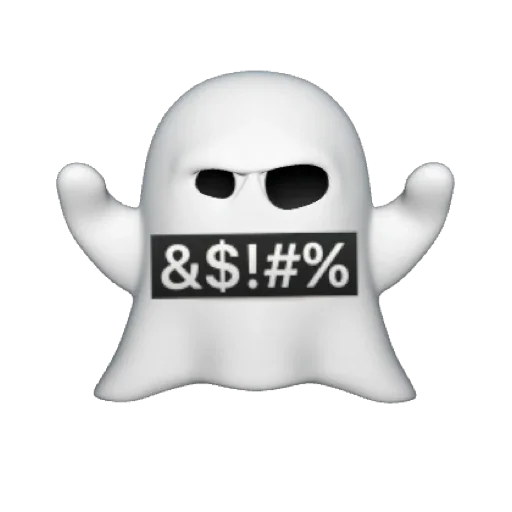 🤬 Стикер «GHOST MEMOJI» для Telegram