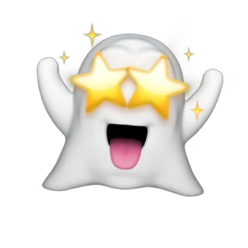 🤩 Стикер «GHOST MEMOJI» для Telegram