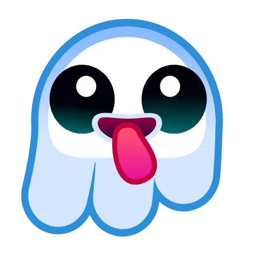 Стикер 12 Ghostämoji