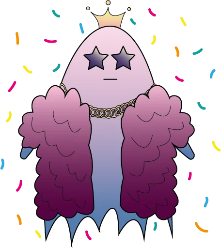 😎 Стикер «ghost princess» для Telegram