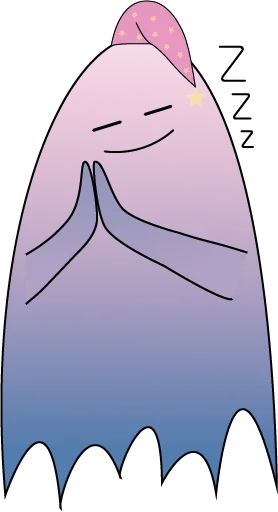 😴 Стикер «ghost princess» для Telegram