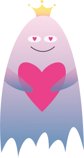 ❤️ Стикер «ghost princess» для Telegram