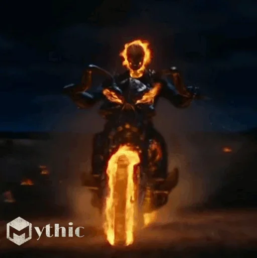😙 Стикер «Ghost Rider» для Telegram