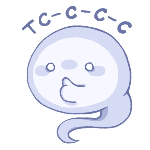 🤫 Стикер «Густи» для Telegram