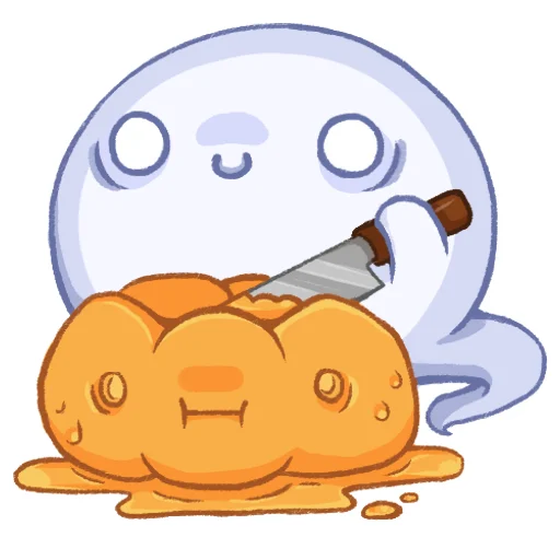 🎃 Стикер «Густи» для Telegram