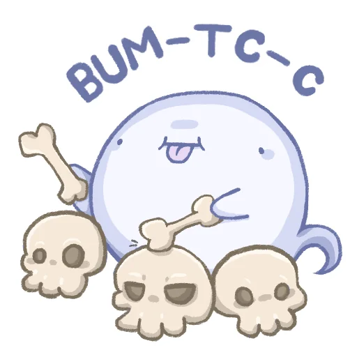 💀 Стикер «Густи» для Telegram