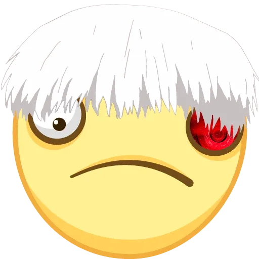 😕 Стикер «ГУЛЬ СМАЙЛЫ ВК» для Telegram