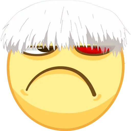 ☹️ Стикер «ГУЛЬ СМАЙЛЫ ВК» для Telegram