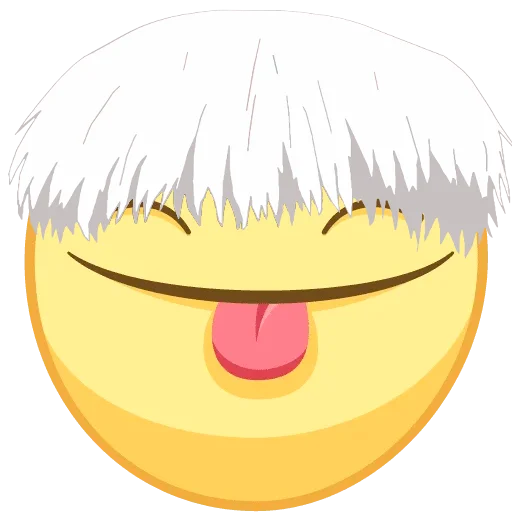 😝 Стикер «ГУЛЬ СМАЙЛЫ ВК» для Telegram