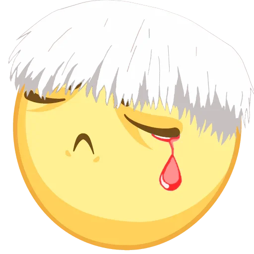 😢 Стикер «ГУЛЬ СМАЙЛЫ ВК» для Telegram