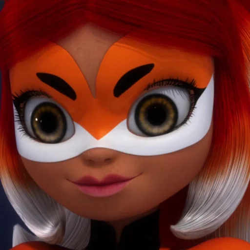 🦊 Стикер «Rena Rouge» для Telegram