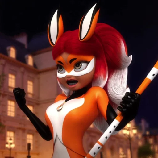 🦊 Стикер «Rena Rouge» для Telegram