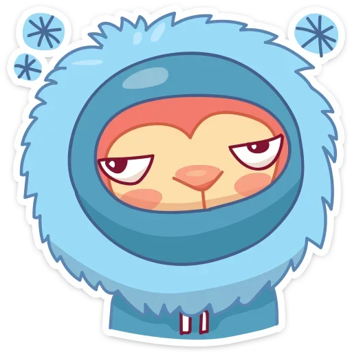 Стикер 35 Monkey Gibby