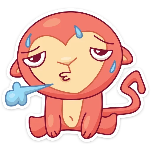 Стикер 37 Monkey Gibby