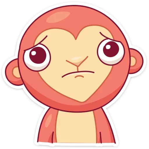 Стикер 22 Monkey Gibby