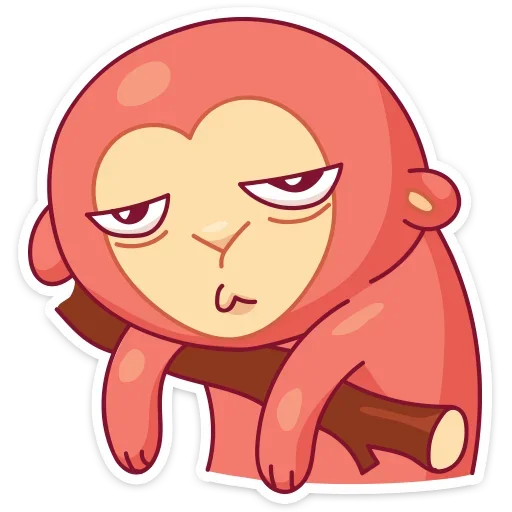 Стикер 38 Monkey Gibby
