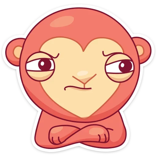 Стикер 28 Monkey Gibby