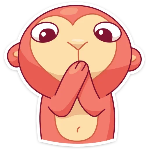 Стикер 17 Monkey Gibby