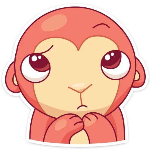 Стикер 21 Monkey Gibby
