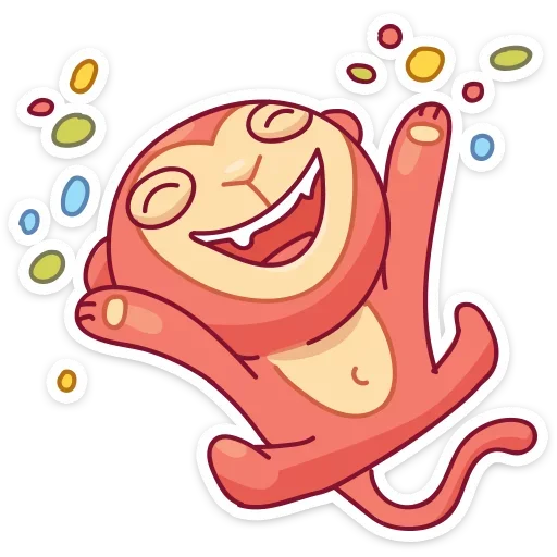 Стикер 11 Monkey Gibby