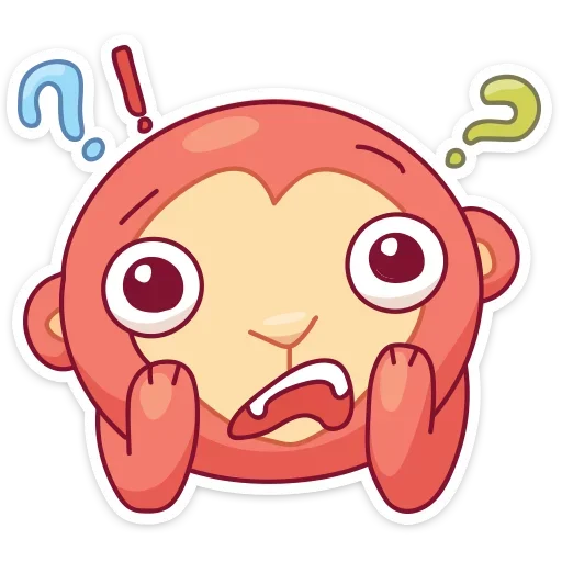 Стикер 19 Monkey Gibby