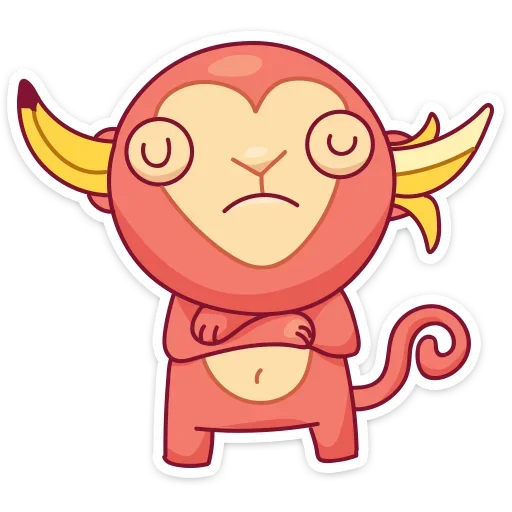 Стикер 27 Monkey Gibby