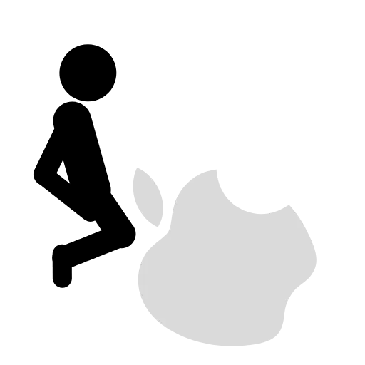🍏 Стикер «GIF» для Telegram