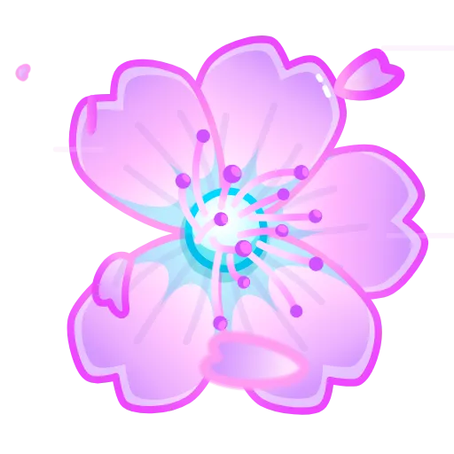 🌸 Стикер «Sakura Flower» для Telegram