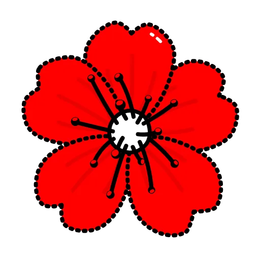 🌸 Стикер «Sakura Flower» для Telegram