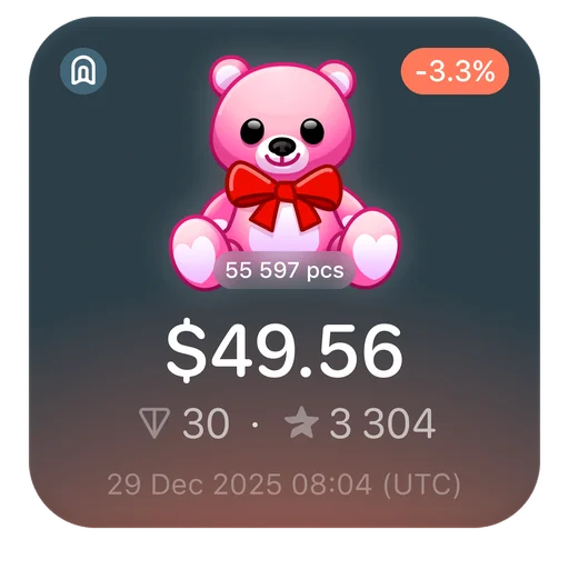🧸 Стикер «Gifts TG» для Telegram