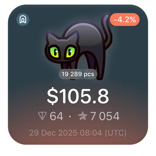 🐈 Стикер «Gifts TG» для Telegram