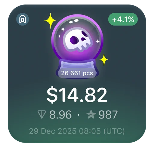 🔮 Стикер «Gifts TG» для Telegram