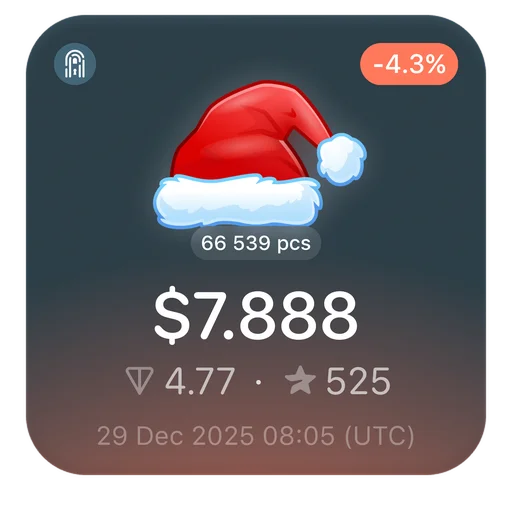 🎄 Стикер «Gifts TG» для Telegram
