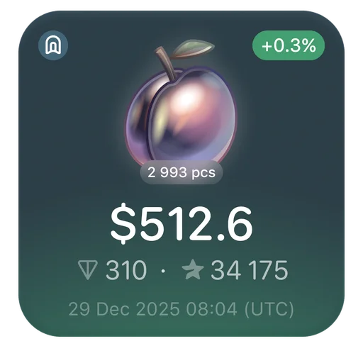 🍑 Стикер «Gifts TG» для Telegram