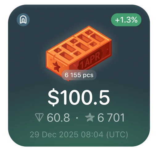 🧱 Стикер «Gifts TG» для Telegram