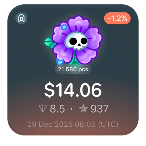 🌺 Стикер «Gifts TG» для Telegram