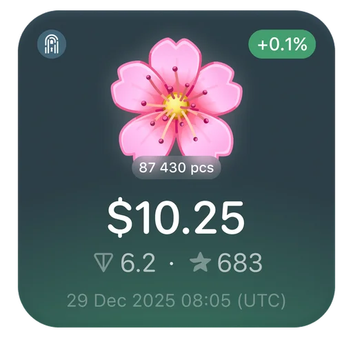 🌸 Стикер «Gifts TG» для Telegram